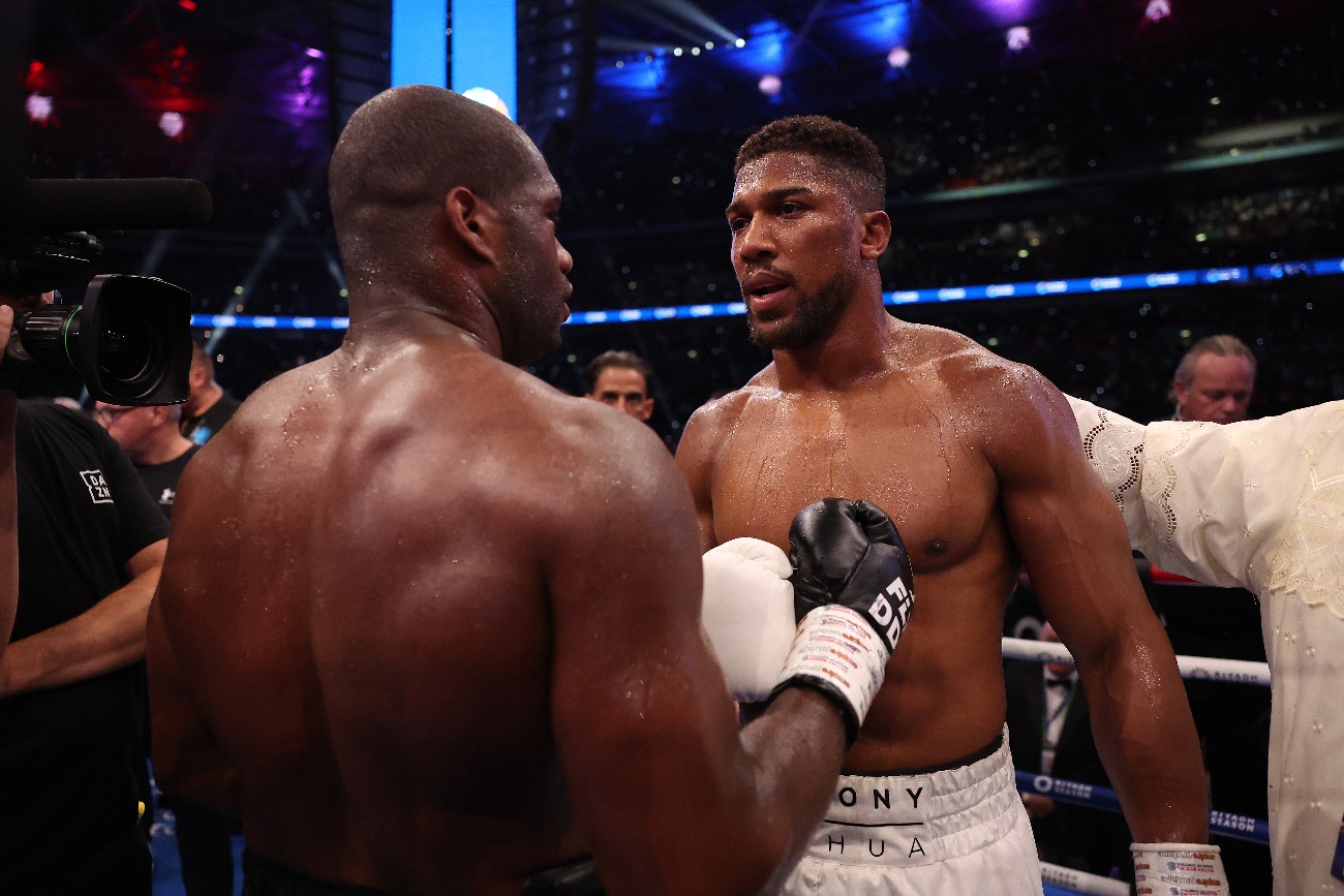 Joshua vs dubois444