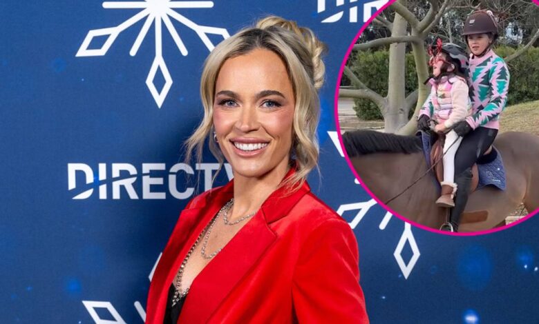 Teddi Mellencamp Shares Horseback Riding Photos After Trainer Affair Claims 1