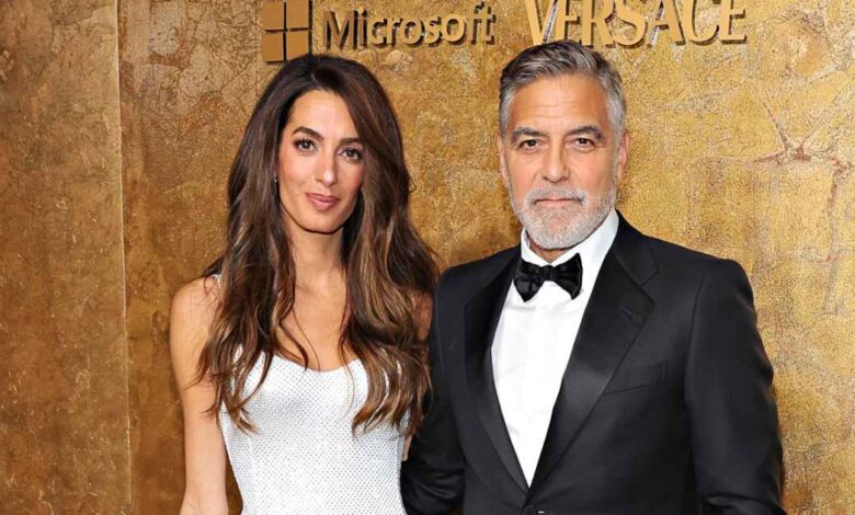 George Clooney Says His Wife Amal and 2 Kids Are Going to Hate Him Dying His Hair for Broadway 102.j