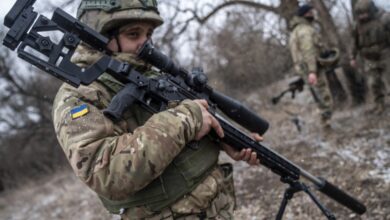 AA 20250318 37382790 37382782 MILITARY MOBILITY OF A UKRAINIAN SNIPER UNIT CONTINUES IN KHARKIV REGI