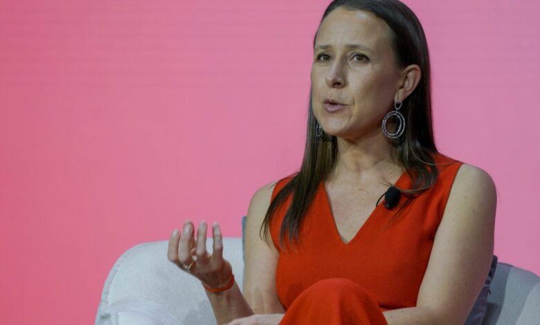 Anne Wojcicki Speaking GettyImages 1200295361 e1742826615395