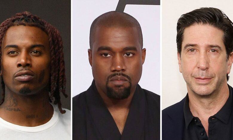 David Schwimmer Playboi Carti And Everyone Who Has Responded to Kanye West Recent Controversial Twee