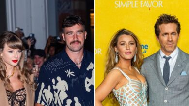 Taylor Swift Travis Kelce Blake Lively and Ryan Reynolds Friendship Timeline Through the Years