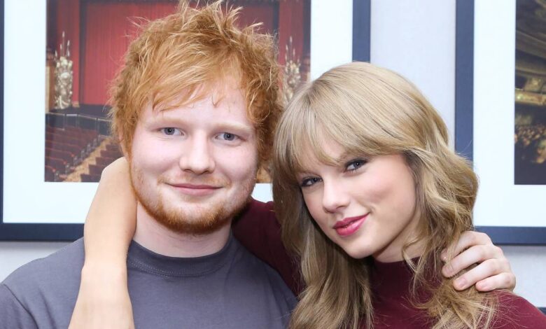 Taylor Swift and Ed Sheerans Best Friendship Moments Over the Years Collabs Performances and More1.j