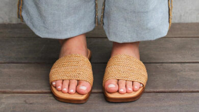 rattan sandals