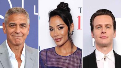George Clooney Nicole Scherzinger Jonathan Groff Tony Awards
