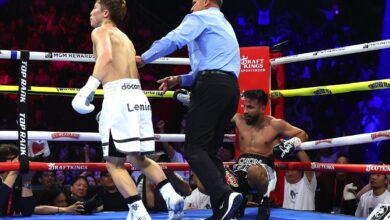 Naoya Inoue vs Ramon Cardenas knockdown3
