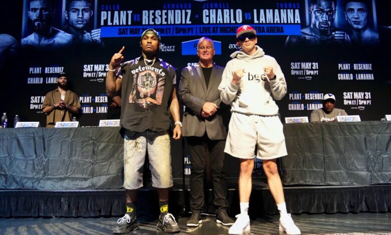 Plant vs Resendiz and Charlo vs LaManna LA Presser 05.07.254