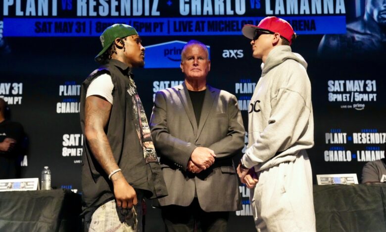 Plant vs Resendiz and Charlo vs LaManna LA Presser 05.07.25 05 31 2025 Presser Sean Michael Ham Pr
