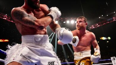 Canelo vs Plant Fight Night33 Boxing Photos