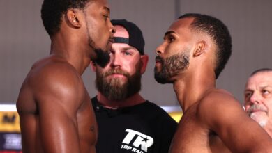 Keyshawn Davis vs Edwin De Los Santos faceoff2 2