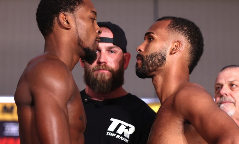 Keyshawn Davis vs Edwin De Los Santos faceoff2 2